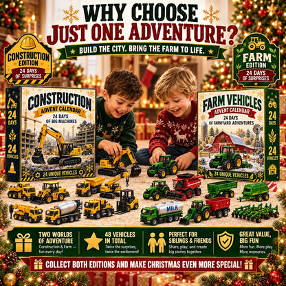 Advent Calendar 24 Miniature Vehicles