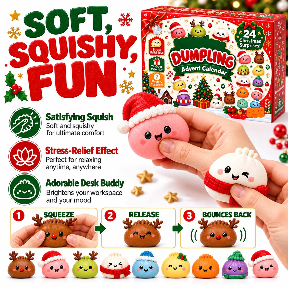 Squishy Dumpling Advent Calendar 2026