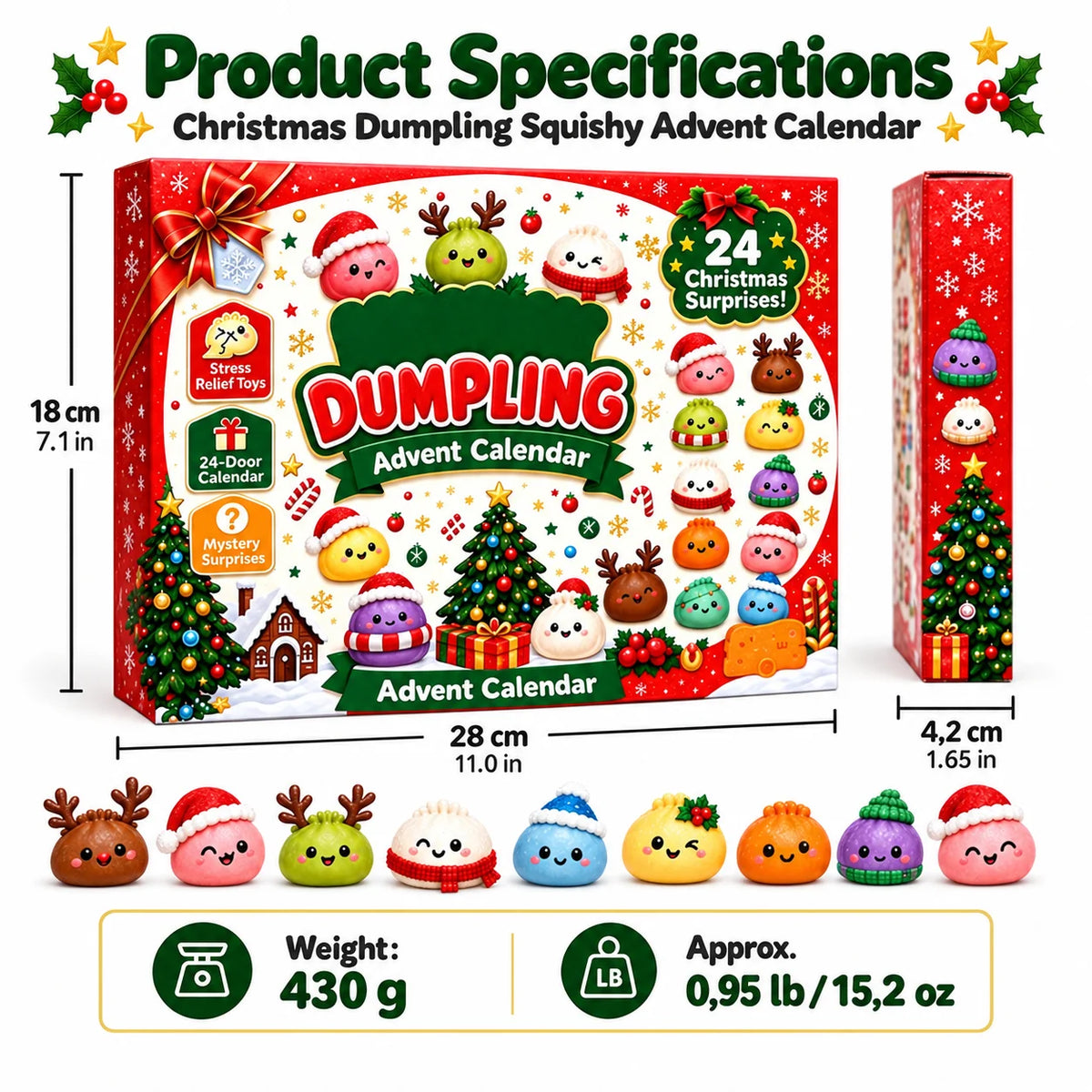 Squishy Dumpling Advent Calendar 2026