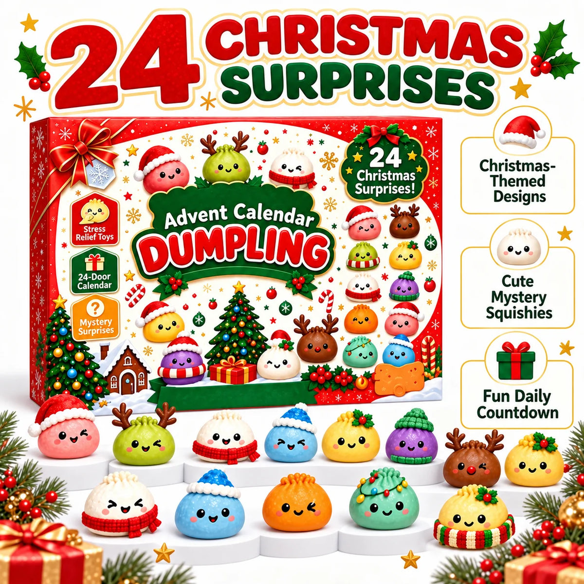 Squishy Dumpling Advent Calendar 2026